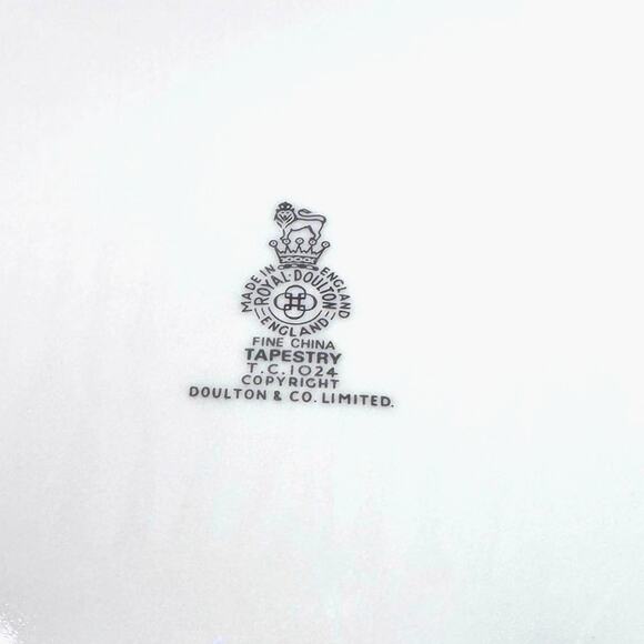 Royal Doulton England Tapestry TC1024 Fine China 5-Piece Place Setting-Excellent - Picture 5 of 5